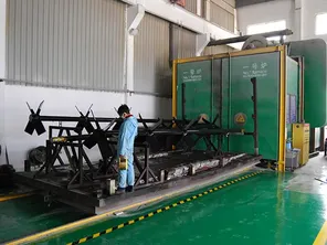 Pelapisan ETFE pada tangki pengaduk ekstra besar