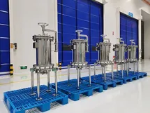 Rumah filter cartridge dengan lining PFA kelas elektronik